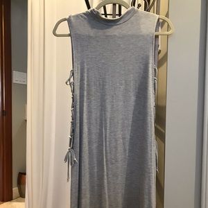Free People sleeveless free flow dress.